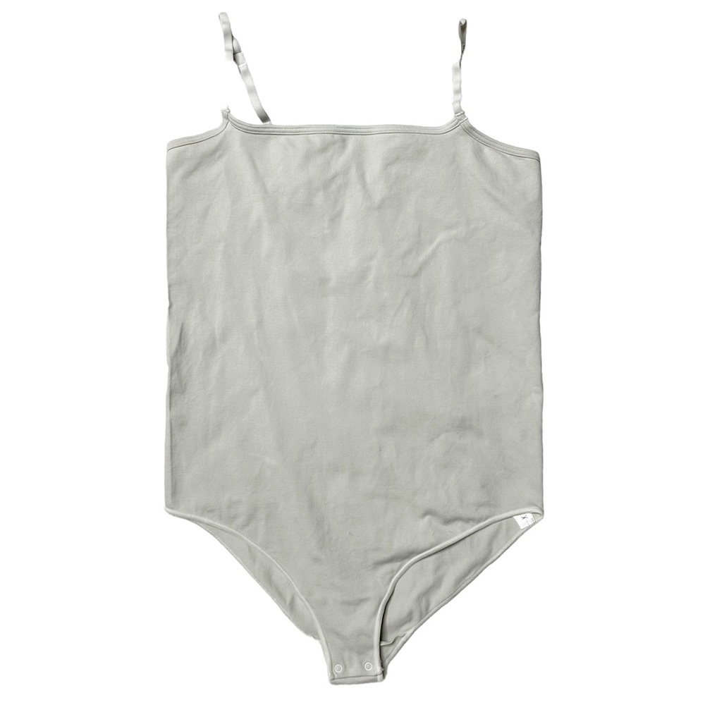 NEW Skims Essential Cami Brief Bodysuit in Bone Women’s Sz L/XL